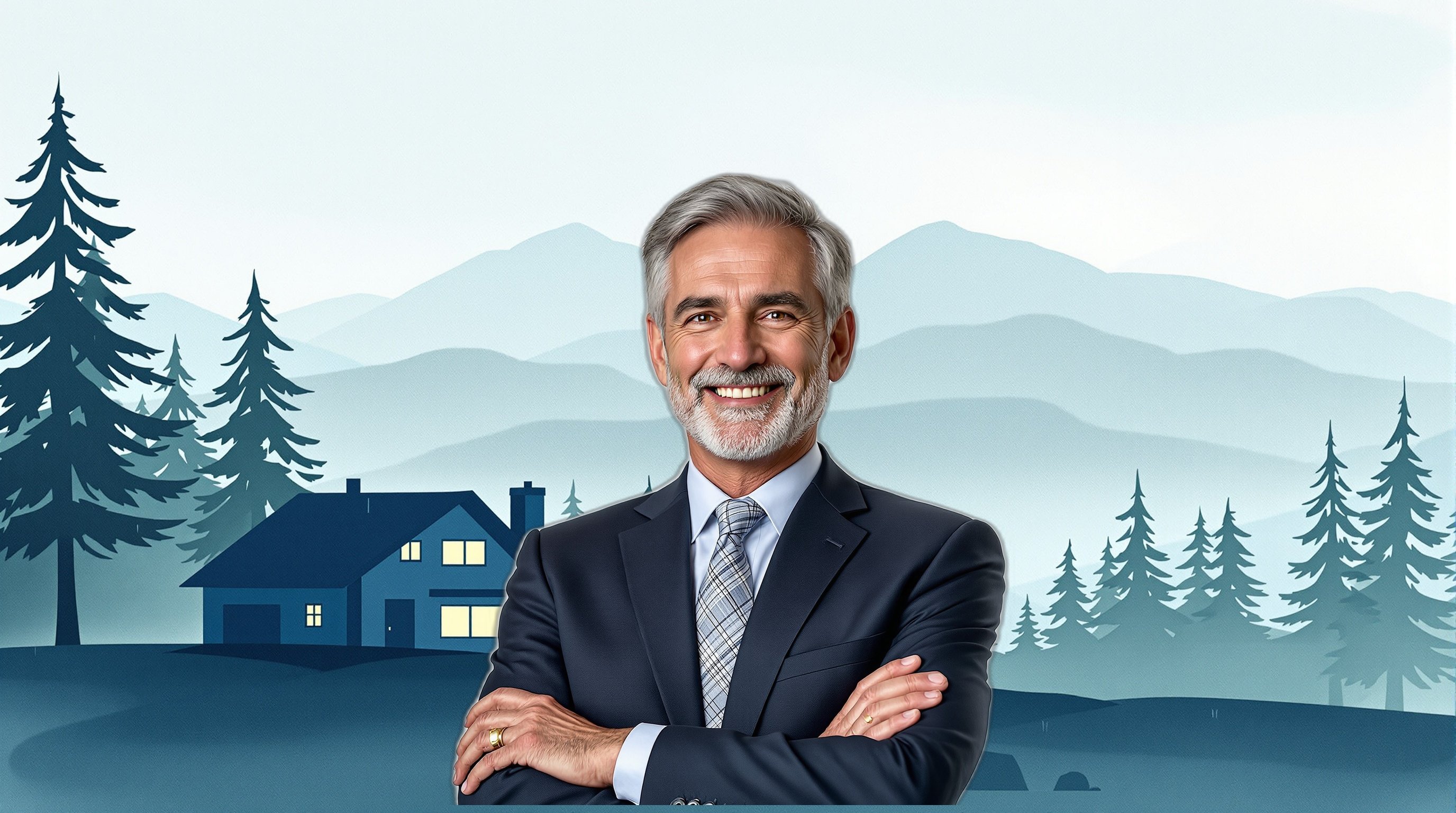 Harbor Point Insurance agent in Pacific Northwest setting